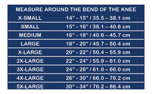 Load image into Gallery viewer, KNEE STABIL NEOP HINGED BL #0310BL