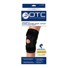Load image into Gallery viewer, KNEE WRAP NEOP HINGED BL #0311BL