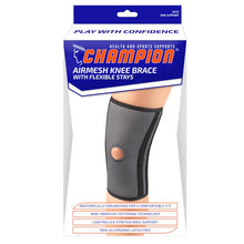 Load image into Gallery viewer, AIRMESH KNEE BRACE W/STAYS #0472