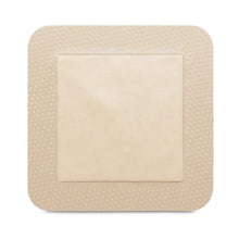Load image into Gallery viewer, DermaRite Industries Thin Foam Dressing ComfortFoam™ Border Lite 3 X 3 Inch With Border Waterproof Backing Silicone Adhesive Square Sterile #47330