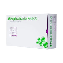 Load image into Gallery viewer, Molnlycke Foam Dressing Mepilex® Border Post-Op 4 X 12 Inch With Border Film Backing Silicone Adhesive Rectangle Sterile #496605