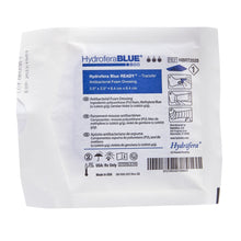 Load image into Gallery viewer, BSN Meidcal Antibacterial Foam Dressing Hydrofera BLUE® READY-Transfer 2-1/2 X 2-1/2 Inch Without Border Without Film Backing Nonadhesive Square Sterile #HBRT2525