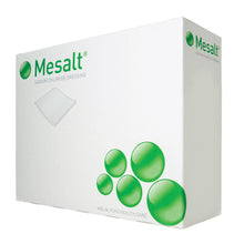 Load image into Gallery viewer, Molnlycke Sodium Chloride Impregnated Dressing Mesalt® Square 8 X 8 Inch / 4 X 4 Inch Folded Sterile #286080