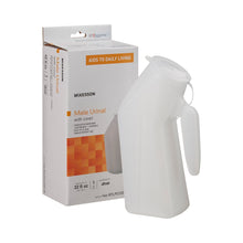 Load image into Gallery viewer, McKesson Male Urinal 32 oz. / 946 mL With Closure Single Patient Use #146-RTLPC23201-M