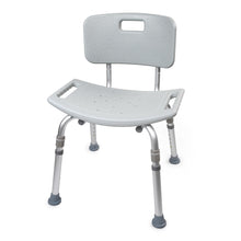 Load image into Gallery viewer, McKesson Bath Bench, Without Arms, Removable Backrest, 19-1/4 Inch Seat Width, 300 lbs. Weight Capacity #146-12202KD-1
