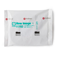 Load image into Gallery viewer, Hollister Ostomy Barrier New Image™ CeraPlus™ Trim to Fit 11702, Extended Wear Adhesive Tape Borders 44 mm Flange Green Code System Up to 1 Inch Opening