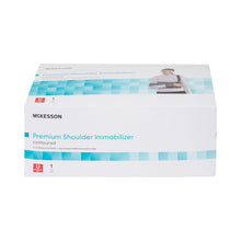 Load image into Gallery viewer, McKesson Shoulder Immobilizer One Size Fits Most Fiberlaminate Waist-Hook and Loop Closure/Shoulder Strap with Buckle/Arm Band and Hand Band Hook and Loop Closure Adjustable Left or Right Arm #155-79-84100C