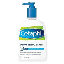 Load image into Gallery viewer, Facial Cleanser Cetaphil® Daily Facial Cleanser Liquid 16 oz. Pump Bottle Unscented