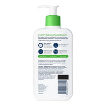 Load image into Gallery viewer, Facial Cleanser CeraVe® Hydrating Lotion 12 oz. Pump Bottle Unscented