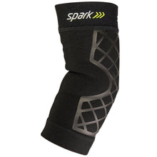 Load image into Gallery viewer, Elbow Support Spark Kinetic Medium Pull-On Sleeve Left or Right Elbow 10-1/2 to 12-1/0 Inch Elbow Circumference Black #40417