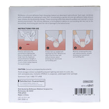 Load image into Gallery viewer, Foam Dressing McKesson 9 X 9 Inch With Border Waterproof Film Backing Silicone Gel Adhesive Sacral Sterile #4841