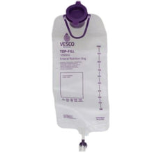 Load image into Gallery viewer, Gravity Feeding Bag Set with ENFit™ Connector 1000 mL