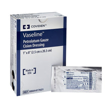 Load image into Gallery viewer, Cardinal Petrolatum Impregnated Dressing Vaseline® Strip 1 X 8 Inch Sterile #8884417601