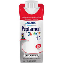 Load image into Gallery viewer, Pediatric Tube Feeding Formula Peptamen Junior® 1.5 Unflavored 250 mL Carton Liquid Whey Protein Impaired GI Function