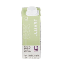 Load image into Gallery viewer, Tube Feeding Formula Jevity® 1.2 Cal with Fiber Unflavored Liquid 8 oz. Reclosable Carton