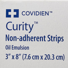 Load image into Gallery viewer, Cardinal Oil Emulsion Impregnated Dressing Curity™ Rectangle 3 X 8 Inch Sterile #6113
