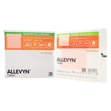 Load image into Gallery viewer, Smith & Nephew Foam Dressing Allevyn 4 X 4 Inch Without Border Film Backing Nonadhesive Square Sterile #66007637