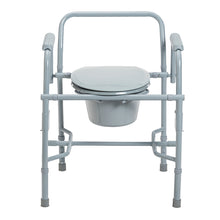 Load image into Gallery viewer, Drive Medical Deluxe Steel Drop Arm Commode, 300 lbs. Weight Capacity #11125KD-1