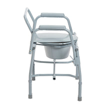 Load image into Gallery viewer, Drive Medical Deluxe Steel Drop Arm Commode, 300 lbs. Weight Capacity #11125KD-1
