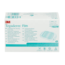 Load image into Gallery viewer, Transparent Film Dressing 3M™ Tegaderm™ 1-3/4 X 1-3/4 Inch Frame Style Delivery Rectangle Sterile #1622W