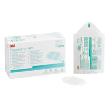 Load image into Gallery viewer, Transparent Film Dressing 3M™ Tegaderm™ 1-3/4 X 1-3/4 Inch Frame Style Delivery Rectangle Sterile #1622W
