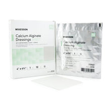 Load image into Gallery viewer, Silver Alginate Dressing 4 X 4-3/4 Inch Rectangle Sterile
