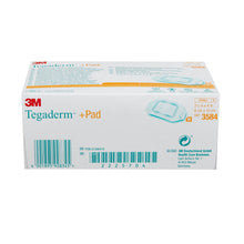 Load image into Gallery viewer, Transparent Film Dressing with Pad 3M™ Tegaderm™ 2-3/8 X 4 Inch Frame Style Delivery Rectangle Sterile #3584