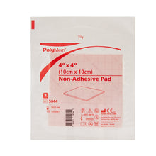 Load image into Gallery viewer, Ferris Manufacturing Foam Dressing PolyMem® 4 X 4 Inch Without Border Film Backing Nonadhesive Square Sterile #5044