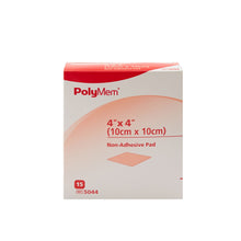 Load image into Gallery viewer, Ferris Manufacturing Foam Dressing PolyMem® 4 X 4 Inch Without Border Film Backing Nonadhesive Square Sterile #5044