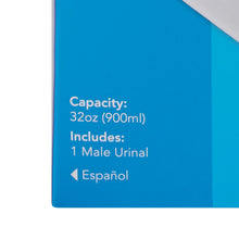 Load image into Gallery viewer, Apex-Carex Male Urinal Carex® 32 oz. / 946 mL With Closure Single Patient Use #FGP70700 0000