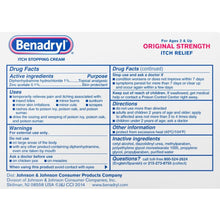 Load image into Gallery viewer, Itch Relief Benadryl® 1% Strength Cream 1 oz. Tube #00501320001