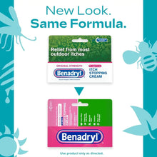 Load image into Gallery viewer, Itch Relief Benadryl® 1% Strength Cream 1 oz. Tube #00501320001
