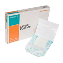 Load image into Gallery viewer, Transparent Film Dressing with Pad OpSite Post Op 4 X 4-3/4 Inch 3 Tab Delivery Rectangle Sterile #66000710