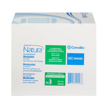 Load image into Gallery viewer, ConvaTec Ostomy Barrier Sur-Fit Natura® Durahesive® Moldable 404593, Extended Wear Acrylic Tape 45 mm Flange Sur-Fit Natura® System Hydrocolloid 7/8 to 1-1/4 Inch Opening 4-1/2 X 4-1/2 Inch