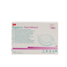 Load image into Gallery viewer, Solventum Corporation Foam Dressing 3M™ Tegaderm™ High Performance 4 X 4-1/2 Inch With Border Film Backing Acrylic Adhesive Oval Sterile #90611