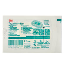 Load image into Gallery viewer, Transparent Film Dressing 3M™ Tegaderm™ 2-3/8 X 2-3/4 Inch Frame Style Delivery Rectangle Sterile #1614