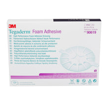 Load image into Gallery viewer, Solventum Corporation Foam Dressing 3M™ Tegaderm™ High Performance 5-1/2 X 5-1/2 Inch With Border Film Backing Acrylic Adhesive Heel Sterile #90619