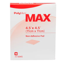 Load image into Gallery viewer, Ferris Manufacturing Foam Dressing PolyMem® Max® 4-1/2 X 4-1/2 Inch Without Border Film Backing Nonadhesive Square Sterile #5045