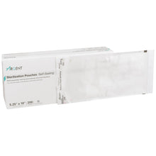 Load image into Gallery viewer, Sterilization Pouch McKesson Argent™ Sure-Check® Ethylene Oxide (EO) Gas / Steam 5-1/4 X 10 Inch Transparent / Blue Self Seal Paper / Film #73-SSP382