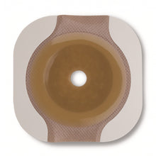 Load image into Gallery viewer, Hollister Ostomy Barrier New Image™ Flextend™ Trim to Fit 14206, Standard Wear Adhesive Tape 102 mm Flange Yellow Code System Up to 3-1/2 Inch Opening