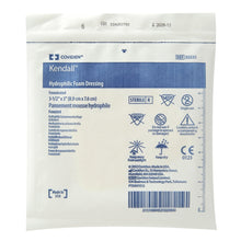 Load image into Gallery viewer, Cardinal Foam Dressing Kendall™ 3-1/2 X 3 Inch Without Border Without Film Backing Nonadhesive Fenestrated Rectangle Sterile #55535