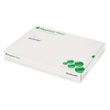 Load image into Gallery viewer, Molnlycke Foam Dressing Mepilex® Heel 5 X 8 Inch Without Border Film Backing Silicone Adhesive Heel Sterile #288100