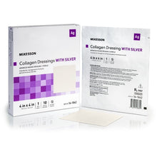 Load image into Gallery viewer, Silver Collagen Dressing 4 X 4 Inch Square Sterile