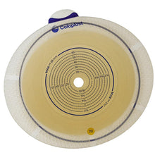 Load image into Gallery viewer, Coloplast Ostomy Barrier 10103 Sensura® Flex Trim to Fit, Standard Wear Double Layer Adhesive 70 mm Flange Yellow Code System 3/8 to 2-3/4 Inch Opening