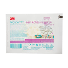 Load image into Gallery viewer, Solventum Corporation Foam Dressing 3M™ Tegaderm™ High Performance 2-3/4 X 2-3/4 Inch With Border Film Backing Acrylic Adhesive Oval Sterile #90614