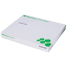 Load image into Gallery viewer, Molnlycke Thin Foam Dressing Mepilex® Transfer 6 X 8 Inch Without Border Film Backing Silicone Adhesive Rectangle Sterile #294899