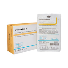 Load image into Gallery viewer, Transparent Film Dressing DermaView II™ 2-3/7 X 2-3/4 Inch Frame Style Delivery Rectangle Sterile #00252E