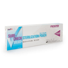 Load image into Gallery viewer, Sterilization Pouch Sure-Check® Ethylene Oxide (EO) Gas / Steam 5-1/4 X 15 Inch Transparent Self Seal Film #SCL5152