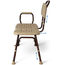 Load image into Gallery viewer, Medline Transfer Bench with Microban, 350 lb. Capacity, 350 lb. Capacity, #MDS86960ELMBH
