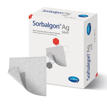 Load image into Gallery viewer, Hartmann Silver Alginate Dressing Sorbalgon® Ag 4 X 4 Inch Square Sterile #999611